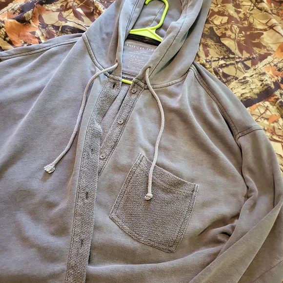 AMERICAN EAGLE HOODED SWEATSHIRT/JACKET - Picture 3 of 3